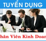 Tuyển nhân viên kinh doanh 