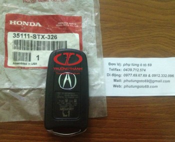 chia khoa dieu khien tu xe honda acura mdx